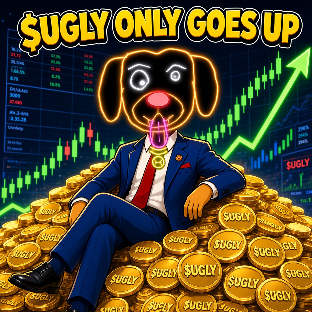 Freak on a pile of $UGLY coins