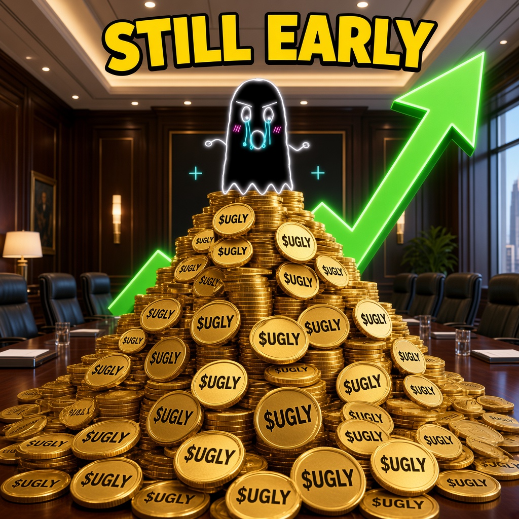 Tiny freak on the coin stack, still early